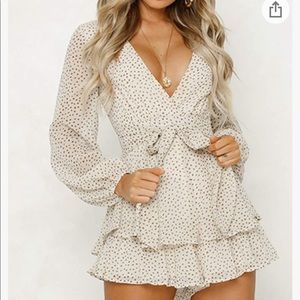 🐄Polka dot romper🐄